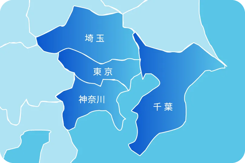 関東エリア地図